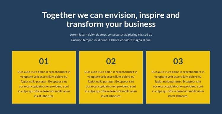 Transform your business with us Elementor Template Alternative