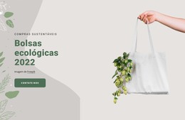 Bolsas Ecológicas - Modelo De Página HTML