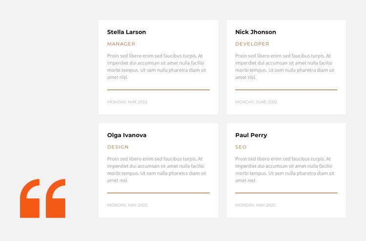 A selection of opinions CSS Template