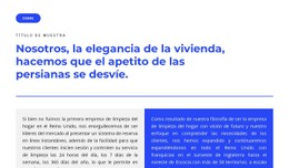 Lee El Texto Plantilla De Página De Destino
