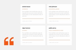 Una Selección De Opiniones.: Plantilla De Sitio Web Joomla