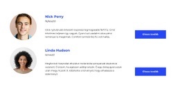 Két Menedzser - HTML- És CSS-Sablon