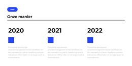 Onze Manier - HTML-Webpaginasjabloon