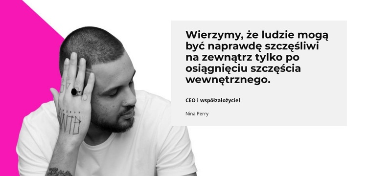 Pozytywne opinie Motyw WordPress