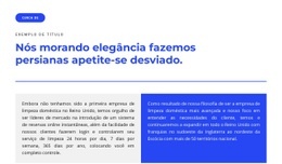 Leia O Texto - Modelo De Site Pessoal