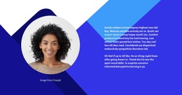 Holding Representative - Website Templates