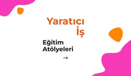 Çeşitli Mesleki Kurslar - Duyarlı Tek Sayfalık Şablon