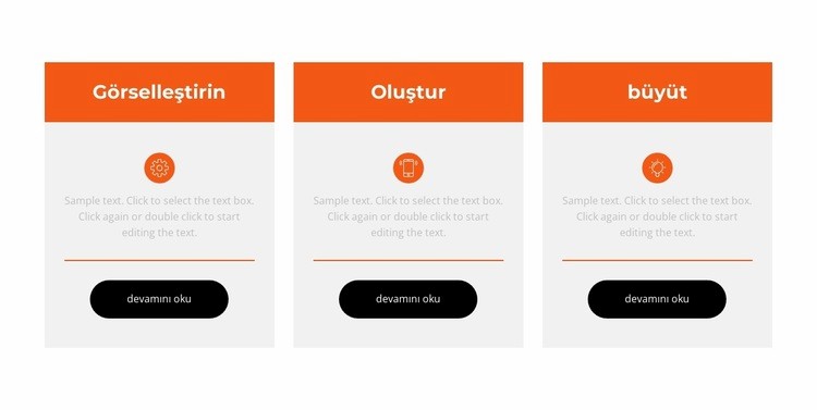 Detaylı çalışma planı Html Web Sitesi Oluşturucu