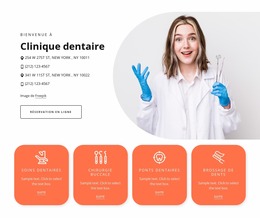 Clinique Dentaire Pédiatrique - Modèle De Site Web Joomla