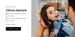 Trova Cure Odontoiatriche A Basso Costo - Modello Di Pagina HTML