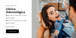 Encontre Tratamento Odontológico De Baixo Custo - Maquete De Site Gratuita