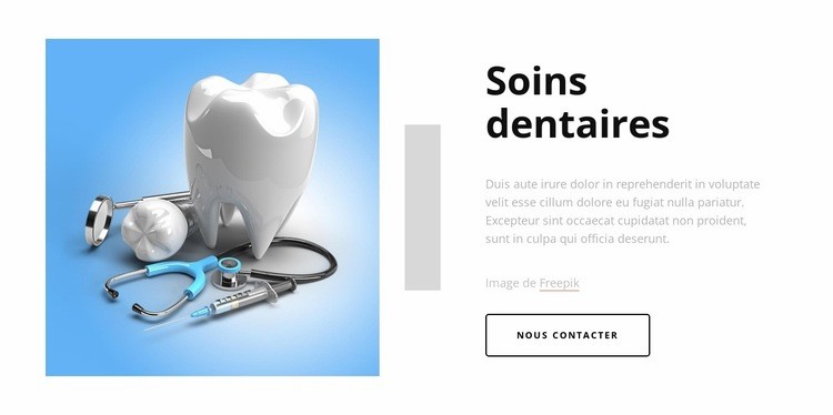Cabinet dentaire basé à Newcastle Créateur de site Web HTML
