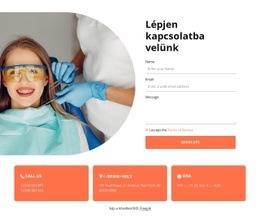 Lépjen Kapcsolatba Klinikánkkal – Céloldal