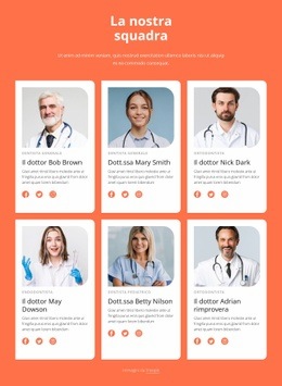 Miglior Sito Web Per Il Team Della Clinica Odontoiatrica