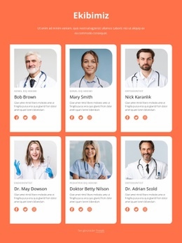 Diş Kliniği Ekibi Için Özel Web Sitesi Oluşturucu