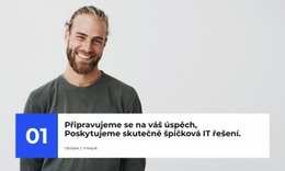 První Krok K Učení Šablona Webu HTML CSS