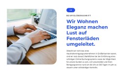 Wir Machen Geschäfte HTML5-Vorlage