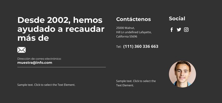 El gerente se pondrá en contacto Diseño de páginas web