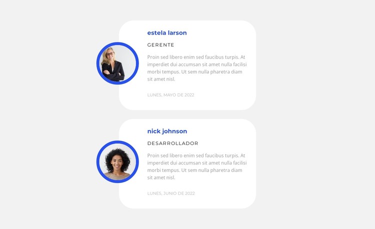 Mejor colaboración Plantilla CSS