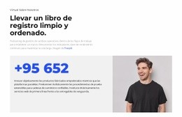 ¿Cuántos De Nuestros Usuarios: Plantilla De Sitio Web De Una Sola Página