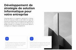 Tendances Du Développement Des Affaires - HTML Site Builder