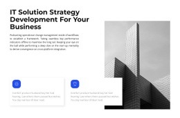 Trends In Business Development - Homepage Design