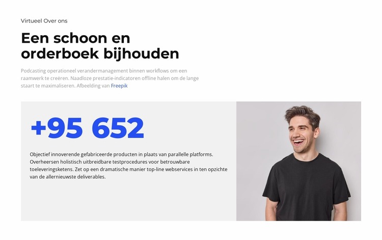 Hoeveel van onze gebruikers? Joomla-sjabloon