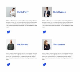 Find Us On Twitter - Ultimate Website Mockup