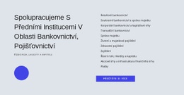 Finanční Řízení – Šablona Osobních Webových Stránek