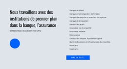 Direction Financière - Drag And Drop HTML Builder