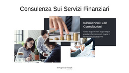 Progettazione Web Per Consulenza In Materia Di Servizi Finanziari