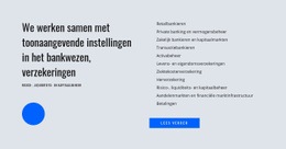 Financieel Management - Persoonlijk Websitesjabloon