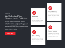 Financial Projections And Forecasting - Modern One Page Template