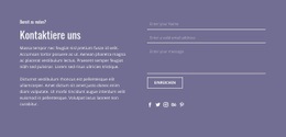 Kontakt Formular
