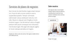 Diseño De Sitio Web Servicios De Planes De Negocios Para Cualquier Dispositivo