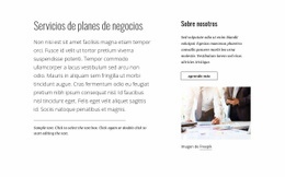 Servicios De Planes De Negocios - Plantillas De Sitios Web