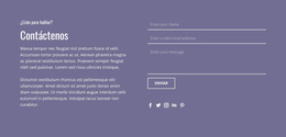 Formulario De Contacto