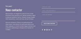 Formulaire De Contact