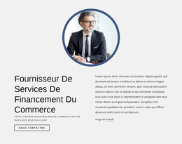 Fournisseur De Services De Financement Du Commerce Modèle Joomla 2024