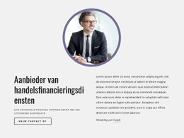 SEO Van De Bestemmingspagina Voor Aanbieder Van Handelsfinancieringsdiensten