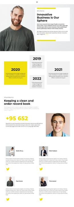 Startup Promotion Landing Page Template