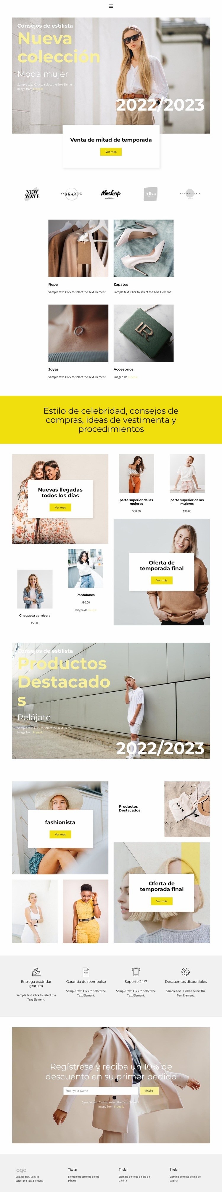 moda decir Creador de sitios web HTML