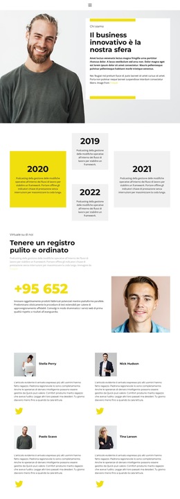 Promozione Di Avvio Landing Page