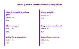 Reserva Clases Online Gratis: Creador De Sitios Web Fácil De Usar