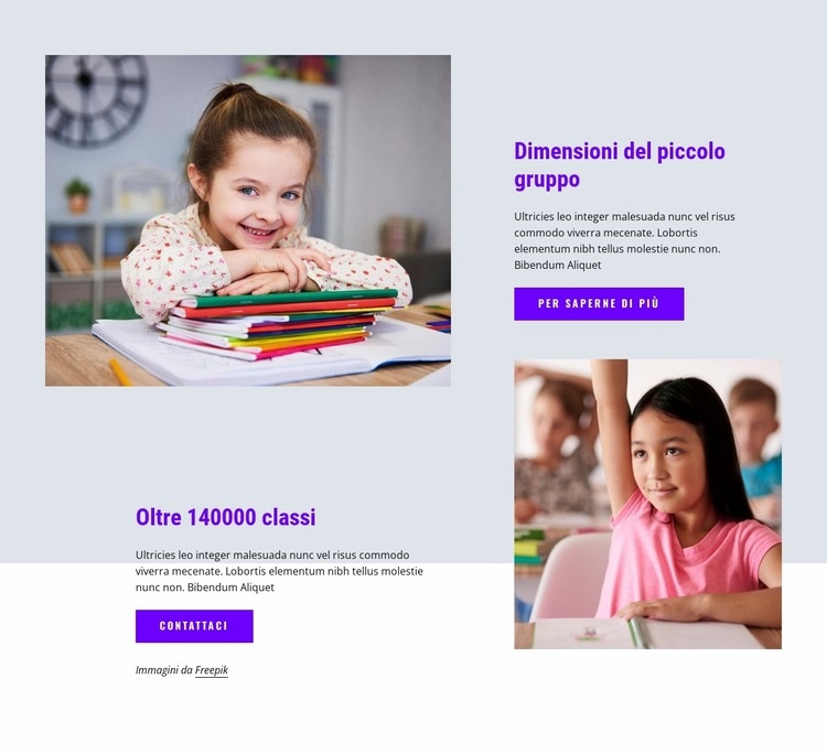 Oltre 14k classi Costruttore di siti web HTML