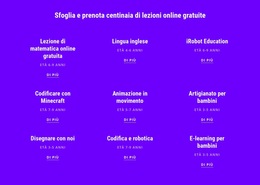 Funzionalità Di Layout Per 700 Corsi Online Gratuiti