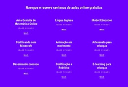 Funcionalidade De Layout Para 700 Cursos Online Gratuitos