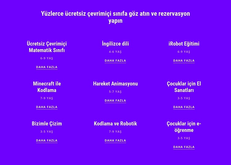 700 ücretsiz çevrimiçi kurs CSS Şablonu