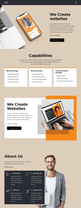 We Build Fresh Designs Table CSS Template