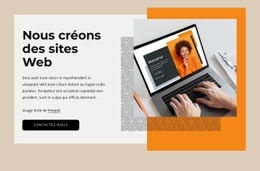 Sites Web Et Produits Numériques Étonnants - HTML Template Builder